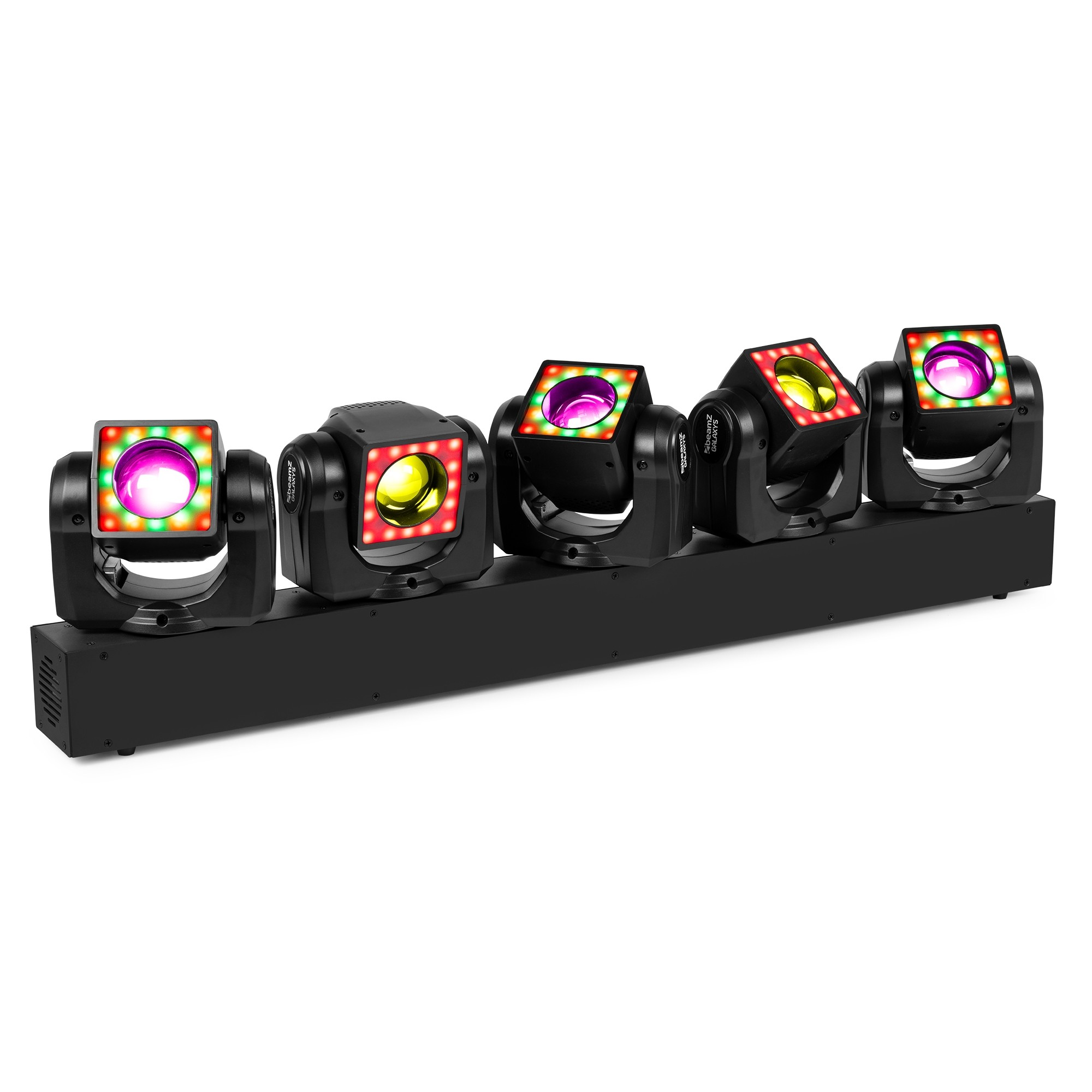 BEAMZ GALAXY5 MOVING HEAD BAR 5x 40W RGBW - Image 5