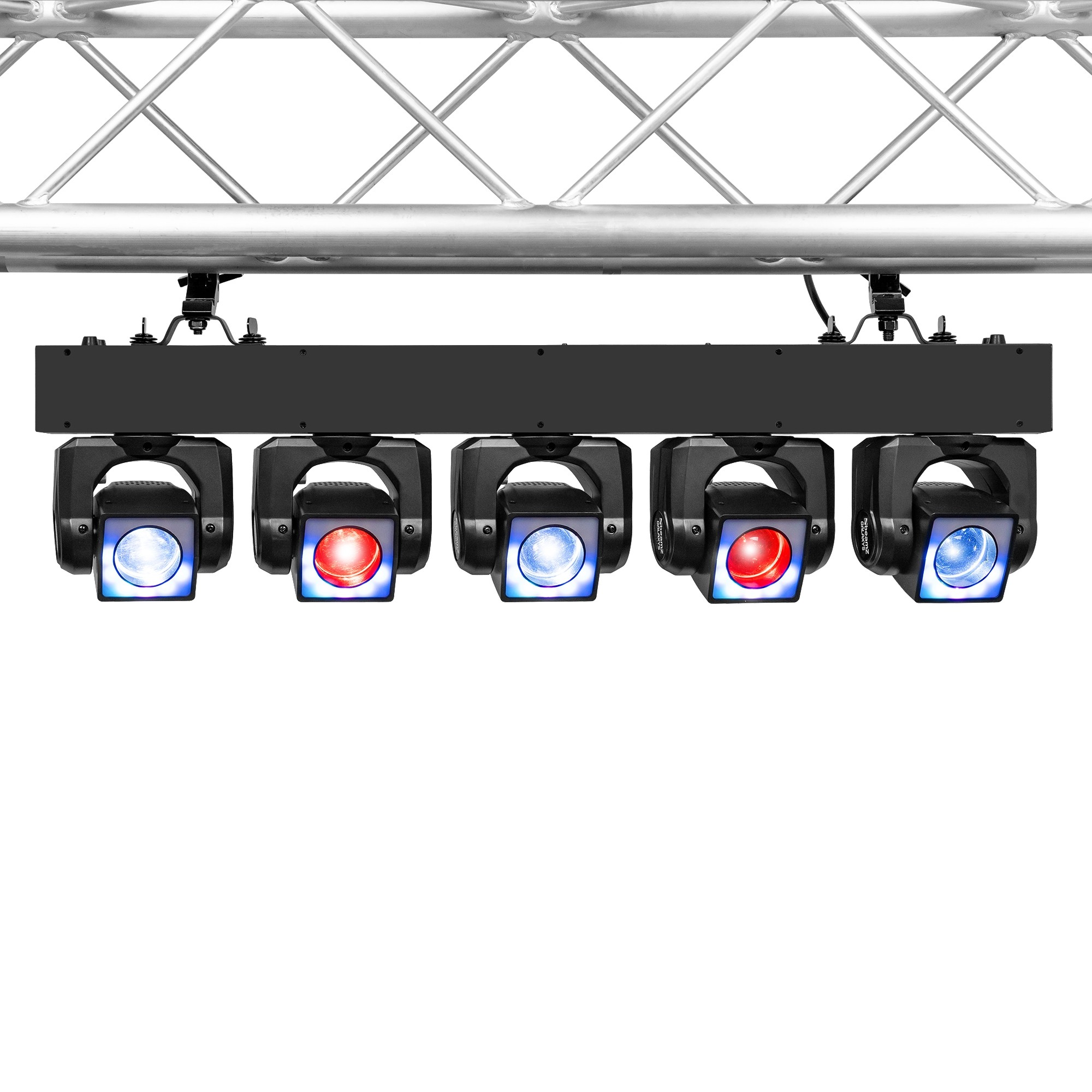 BEAMZ GALAXY5 MOVING HEAD BAR 5x 40W RGBW - Image 7