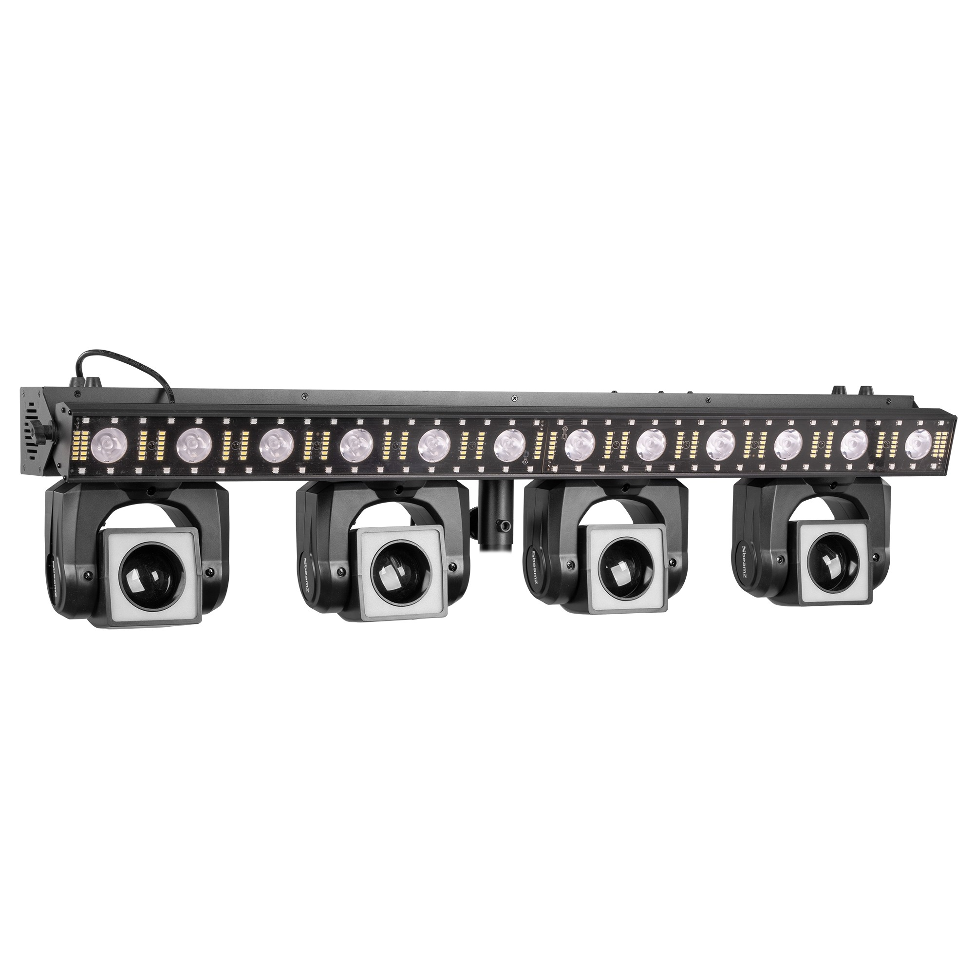 BEAMZ SHOWBAR GO EDGE WITH 4x MOVING HEAD 1x LED/STROBE BAR 4x 40W 12X 4W RGBW - Image 10