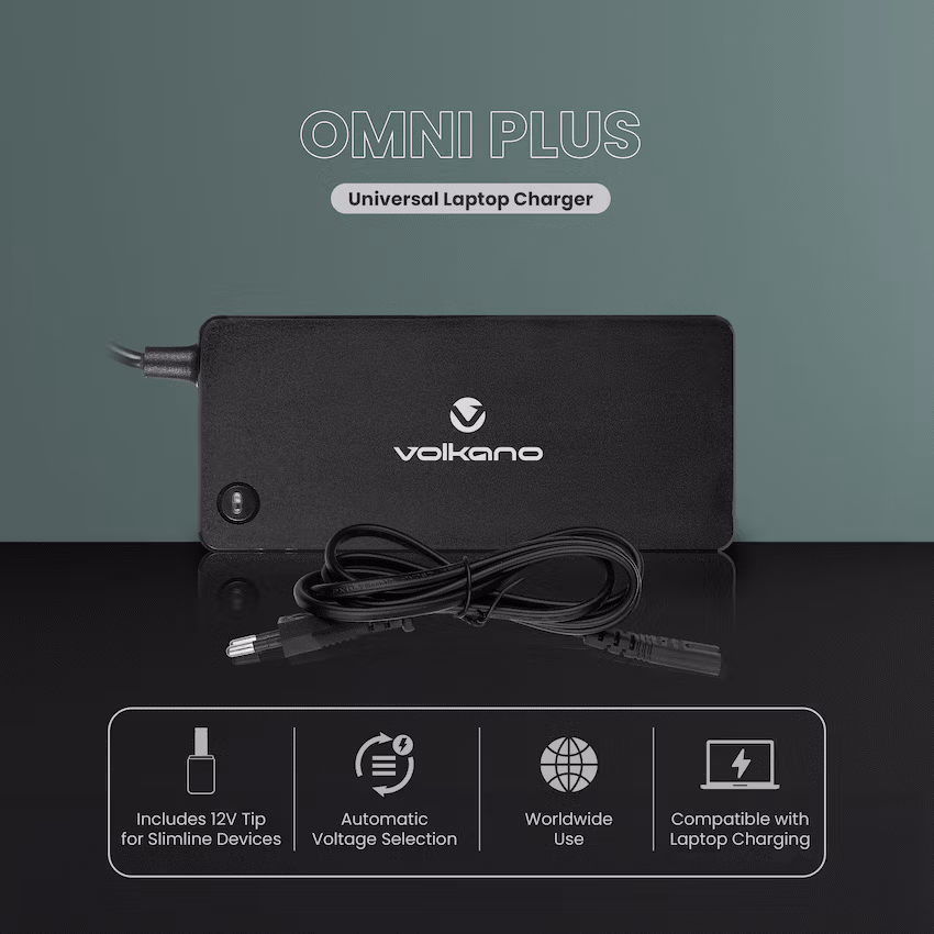Volkano Omni Plus Universal 70W laptop charger with 12V out - Image 2