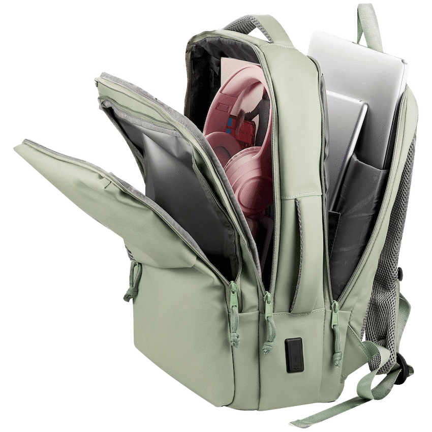Volkano Under-Seat Traveller Backpack Mint - Image 2