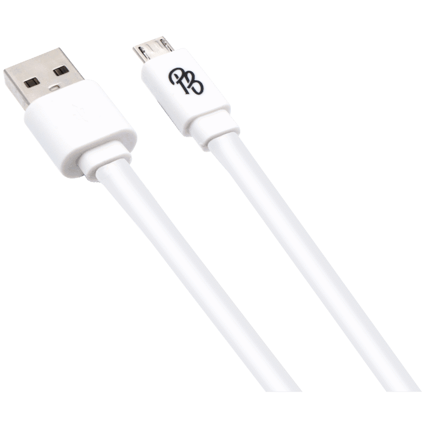 Pro Bass Energize Series Packaged Micro USB Cable - White - Image 2