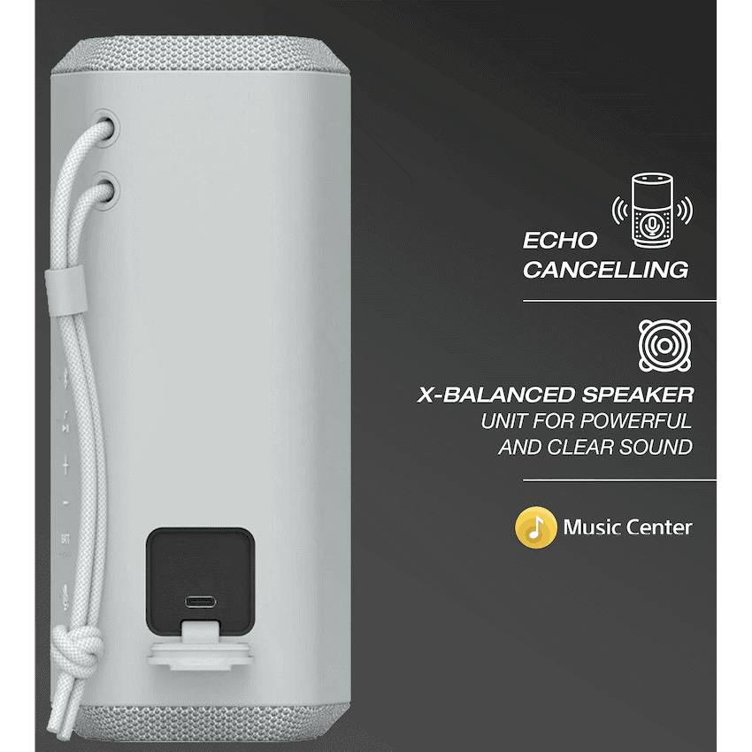 Sony SRS-XE200 (Light Grey) Portable Wireless Speaker - Image 2