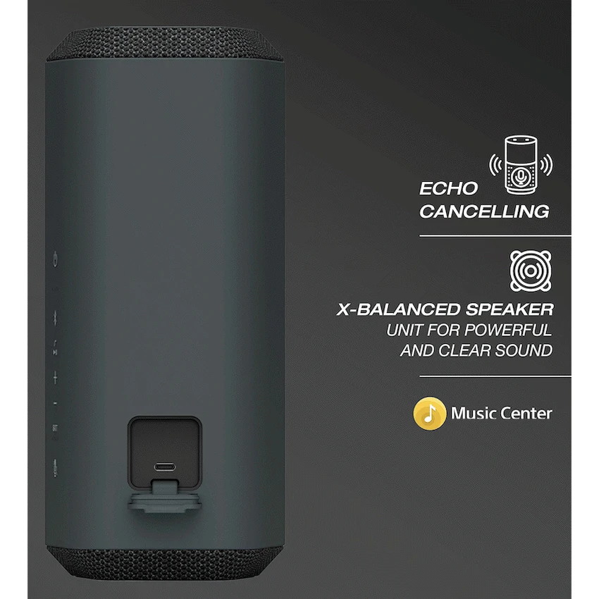 Sony SRS-XE300 (Dark Grey) Portable Wireless Speaker - Image 2
