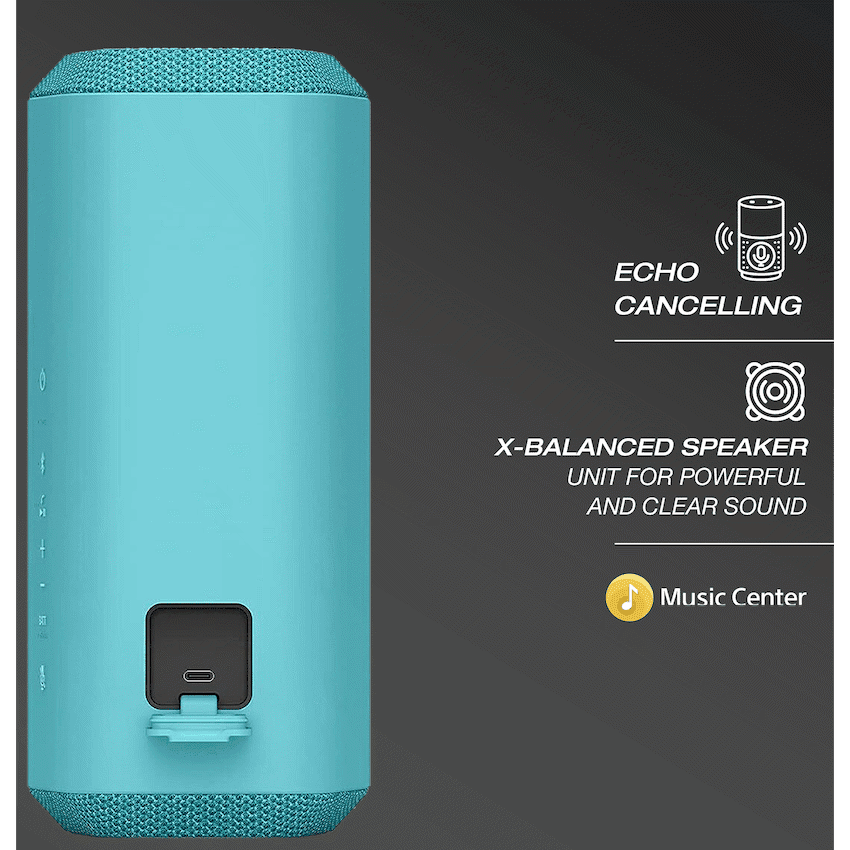 Sony SRS-XE300 Portable Wireless Speaker - Blue - Image 2