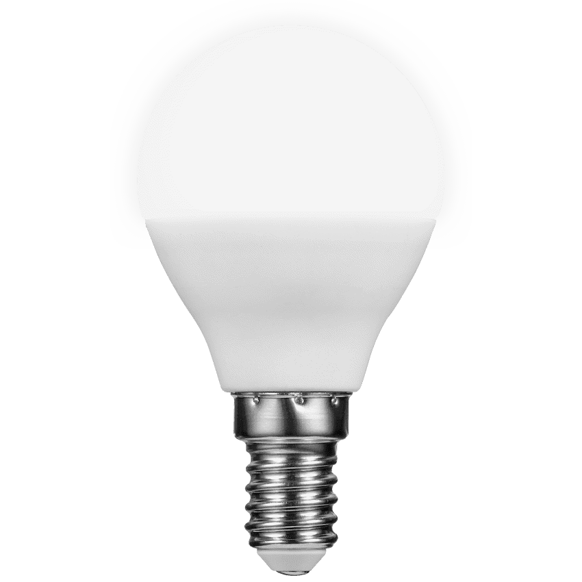 Switched 5w Golf Ball LED Light Bulb E14 - Cool White - Image 2