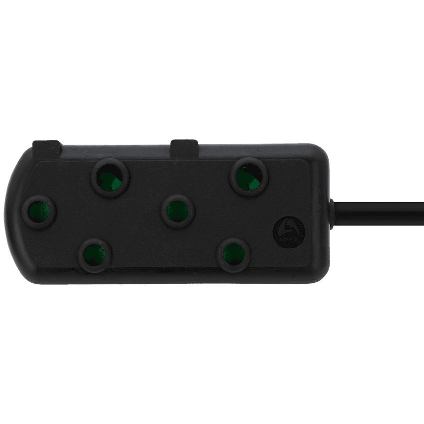 Switched Light Duty Side by Side (SBS) Extension Leads 5m - BK - Image 2
