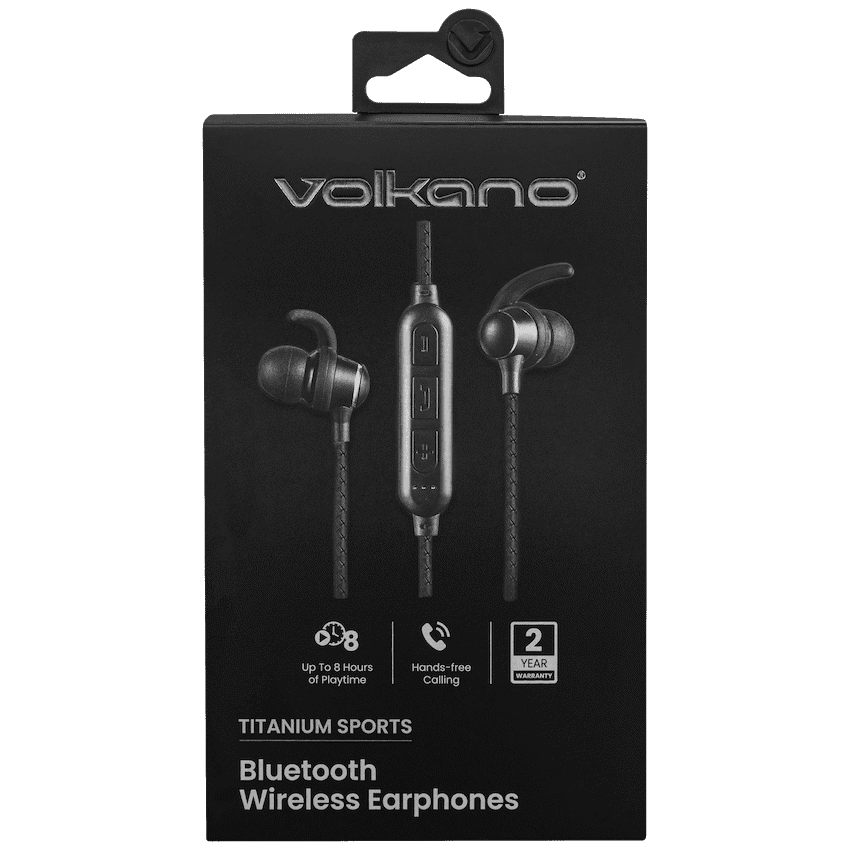 Volkano Titanium Sports Series Bluetooth Earphones - Image 2