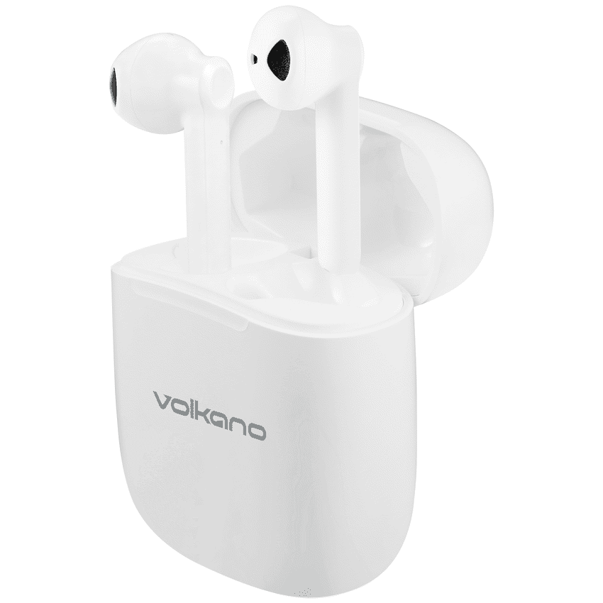 Volkano Buds X 2.0 Series True Wireless Earphones - White - Image 2