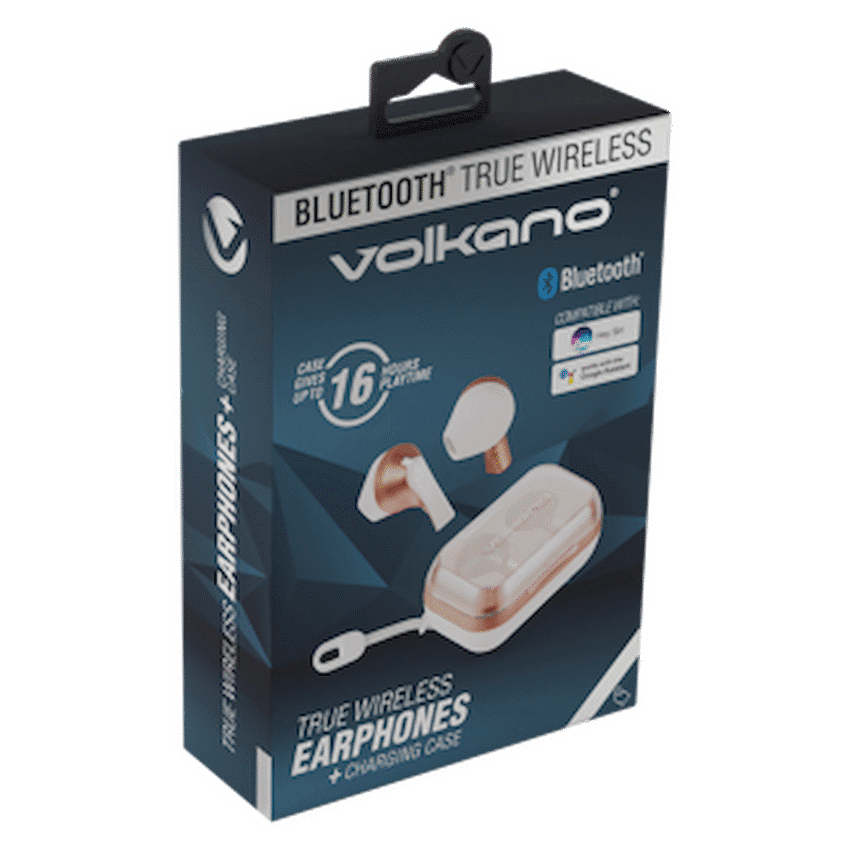 Volkano Equinox Series True Wireless Earphones - Rose Gold - Image 2