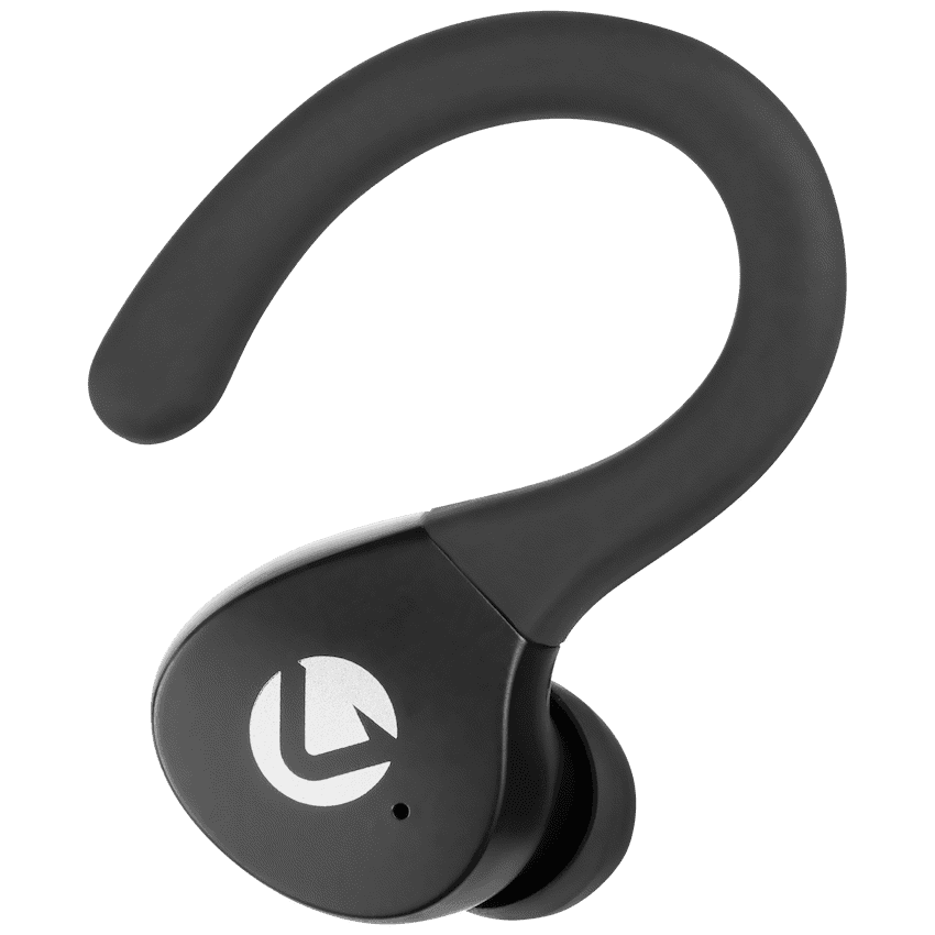 Volkano Flex Series Sports TWS Earphones with Case - Black - Image 2