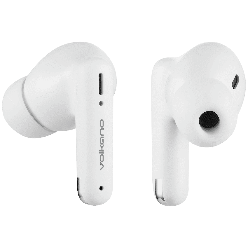 Volkano Jupiter Series TWS Earphones - White - Image 2