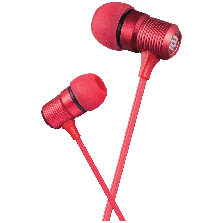 Bounce Beat Series Earphones - Red - Image 2
