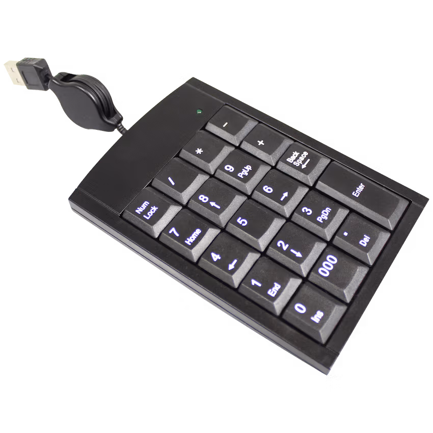 Volkano Numeric Series USB Numeric Keypad - Black - Image 2