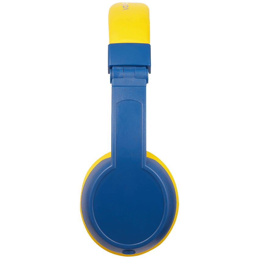 Volkano Sidekick Series Wired Kiddies Headphones with Share Port - Yellow/Blue - Image 2