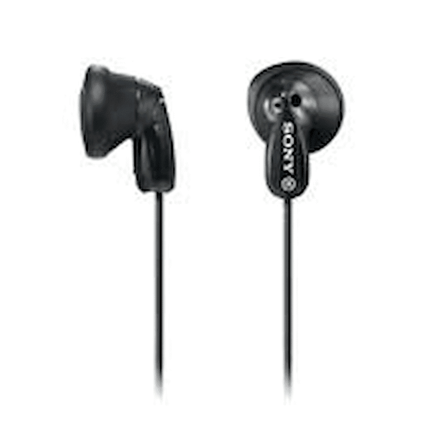 Sony MDR-E9LP (Black) Stereo Earbuds - Image 2