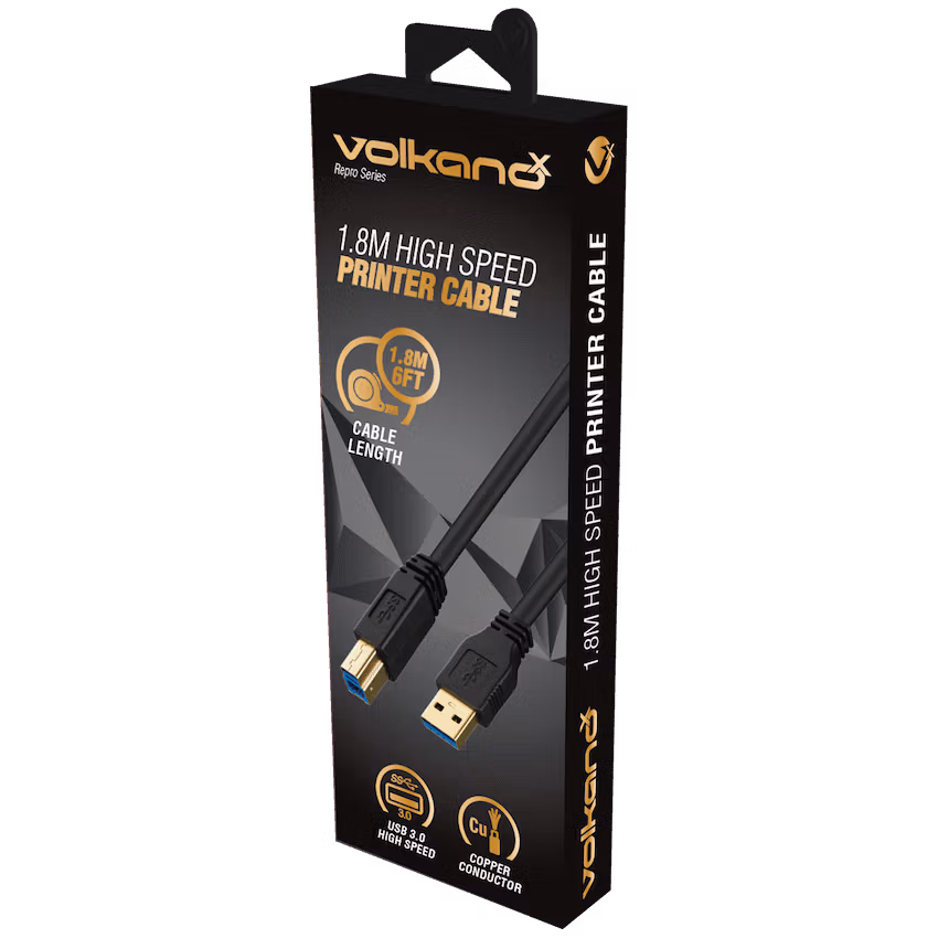 VolkanoX Repro Series Printer Cable v3.0 1.8m - Image 2