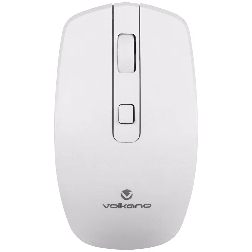 Volkano Granite Series Rechargeable Wireless Mouse - White - Image 2
