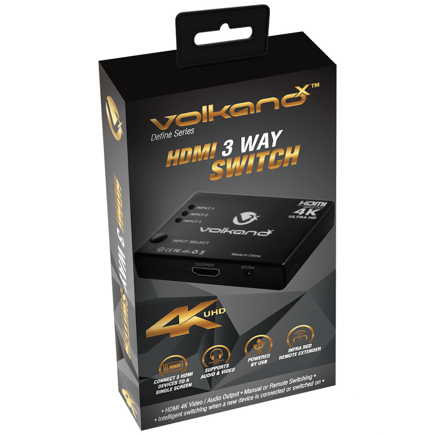 VolkanoX Define Series HDMI Switch 3-Way - Image 2