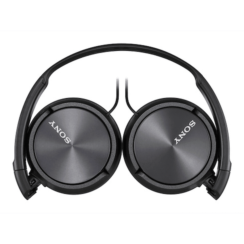 Sony MDR-ZX310AP (Black) Folding Aux Headphones with Mic - Image 2