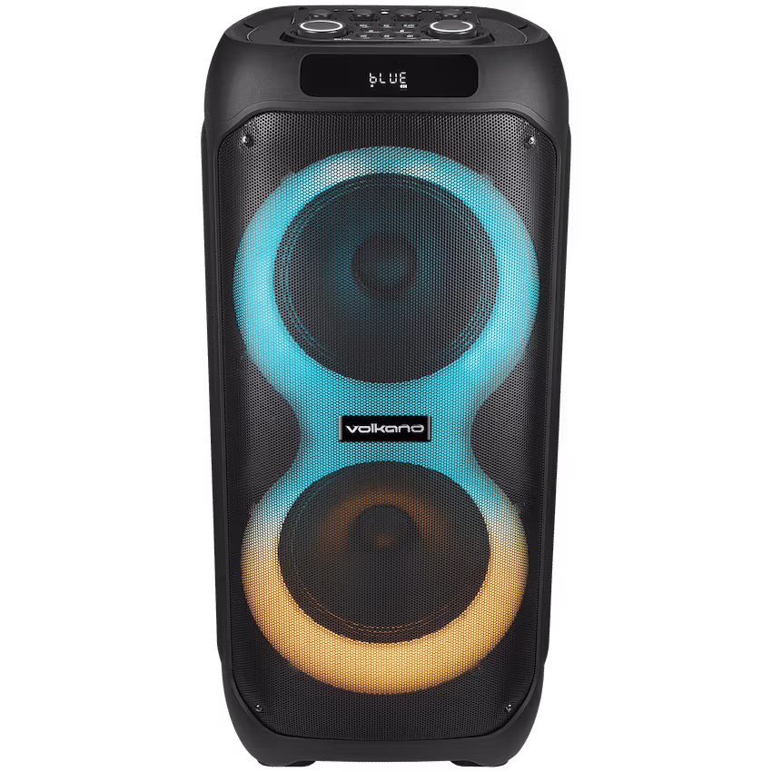 Volkano Motion Dual 10" Party Speaker - Black - Image 2