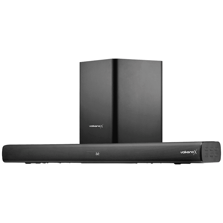 VolkanoX Supersonic 2 Series 2.1 200w Soundbar System with Wireless Subwoofer - Black - Image 2