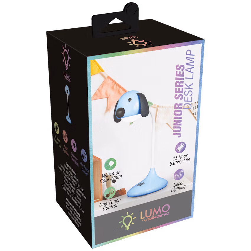 Lumo Neon Series LED Desk Lamp - Blue Dog - Image 2