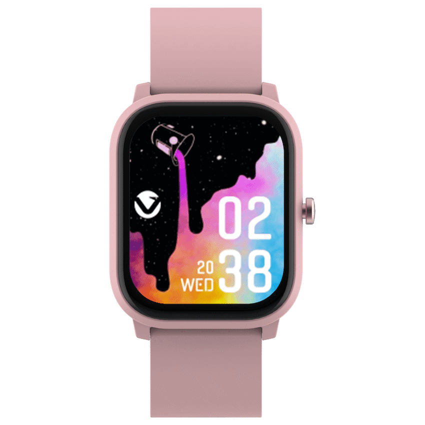 Volkano Vivo Series Kids Smart Watch - Pastel Pink - Image 2
