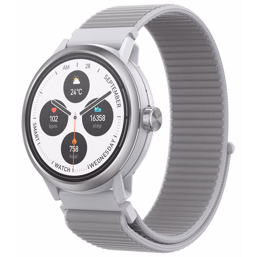 Volkano Tide Series Waterproof Smart Watch - Silver - Image 2