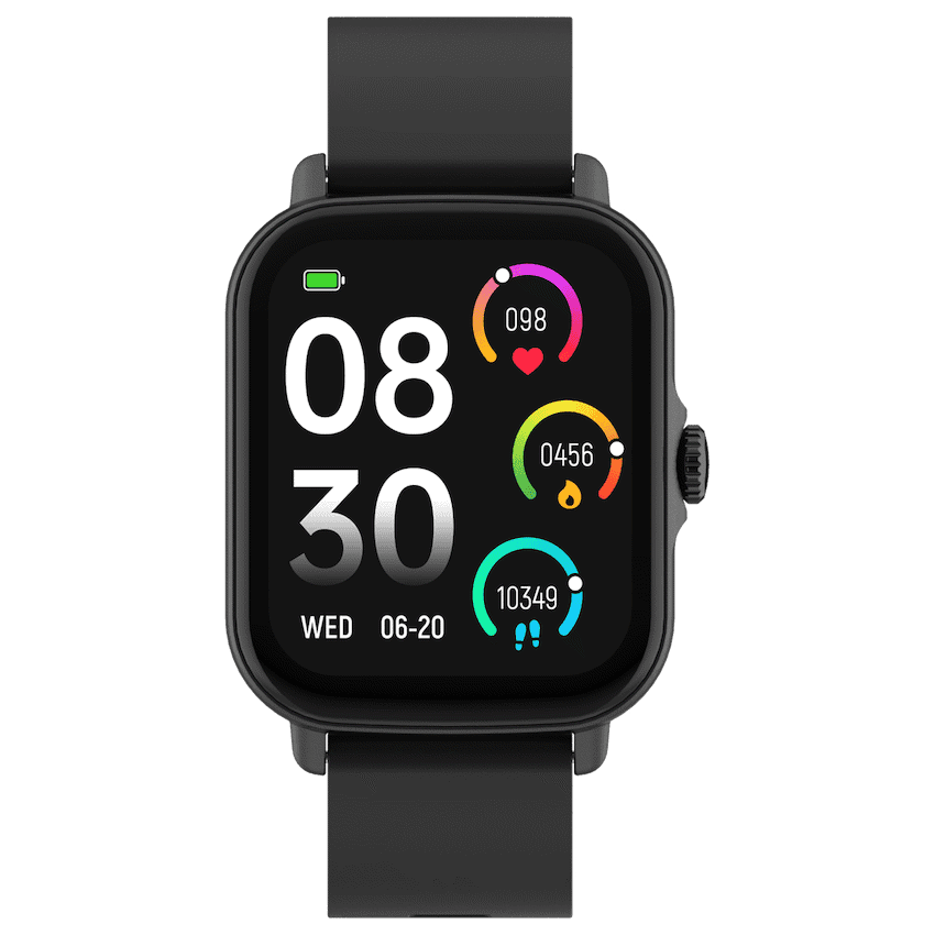 Volkano Active Tech Serene series Watch with heart rate monitor - Black - Image 2