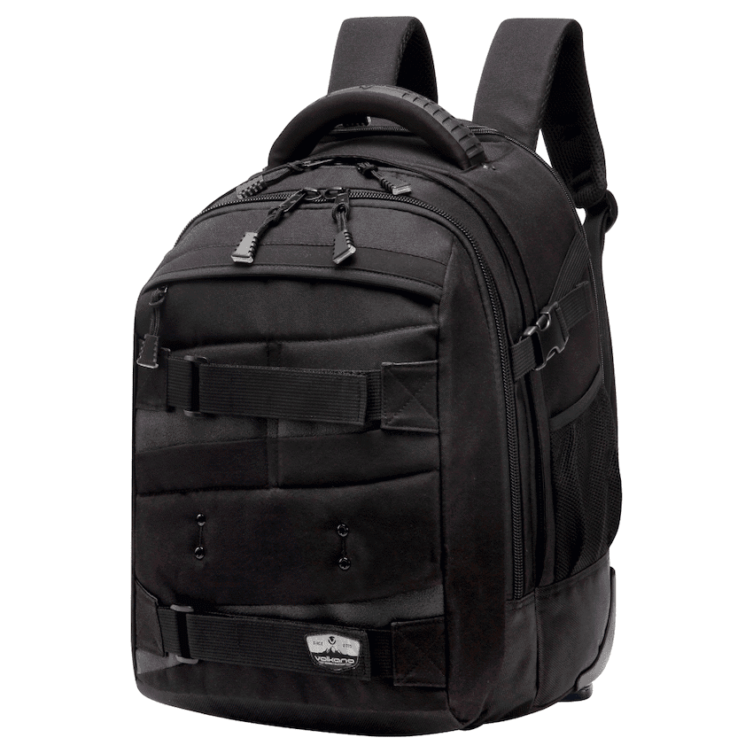 Volkano Bamm Trolley Backpack 18l - Black - Image 2
