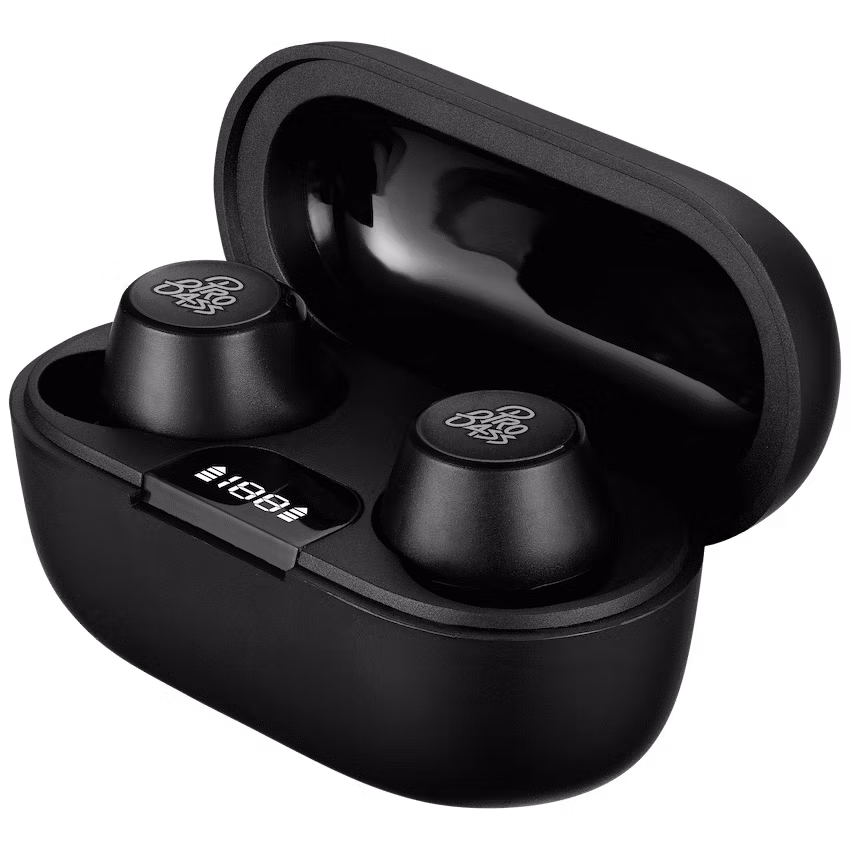 Pro Bass Nova Series TWS Earphone - Black - Image 2