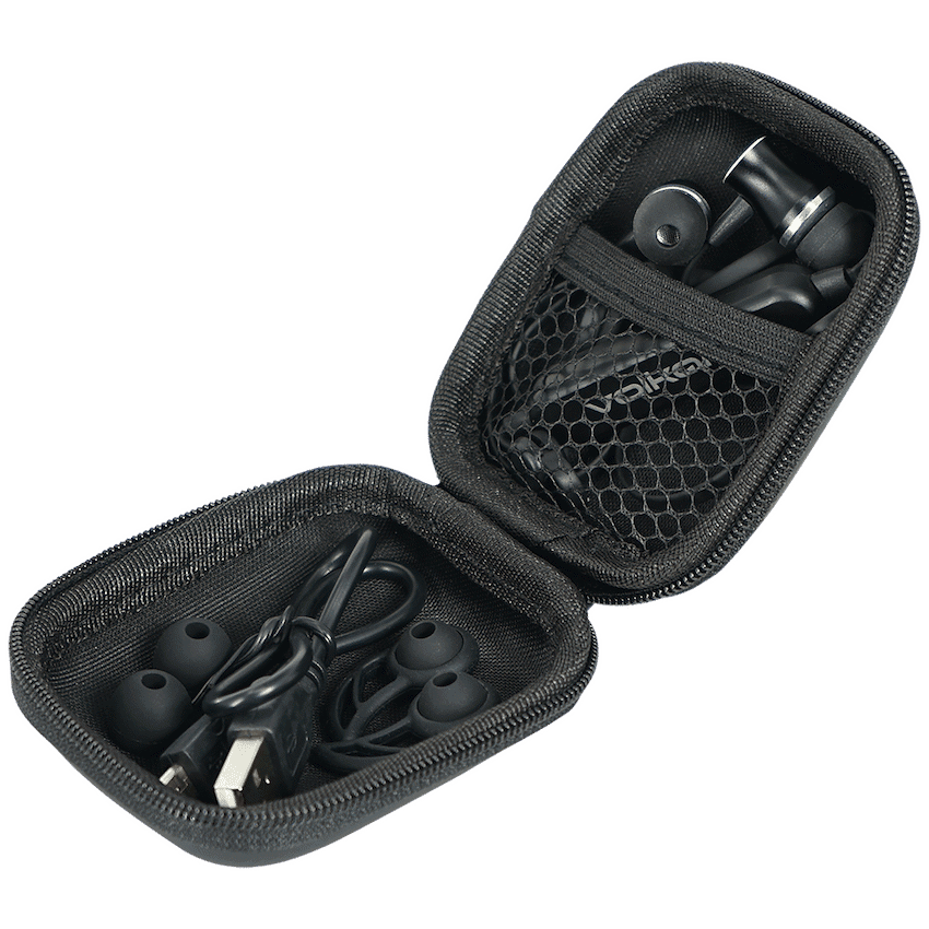 Volkano Pod Series Earphone Case - Black - Image 2
