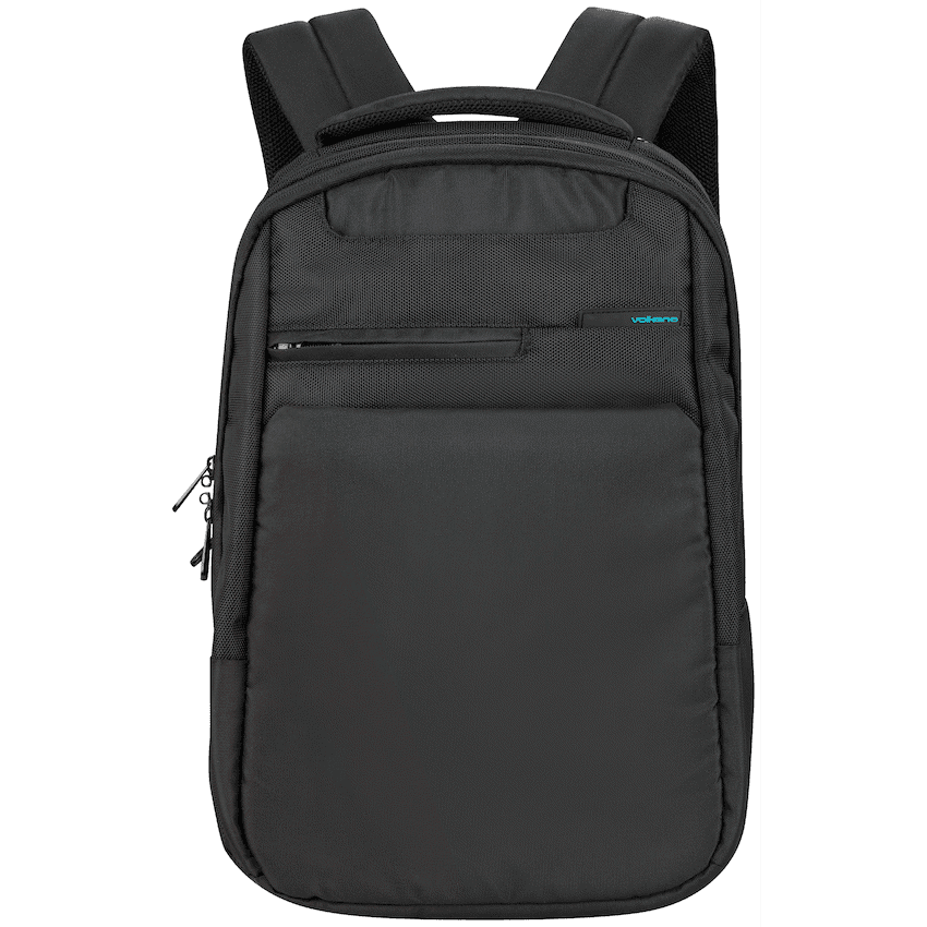 Volkano Suave 15.6" Laptop Backpack - Black/Turquoise - Image 2