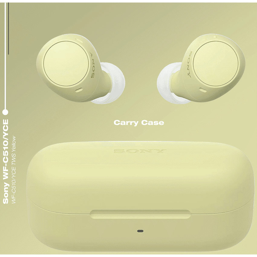 Sony C510 TWS Yellow - Image 3