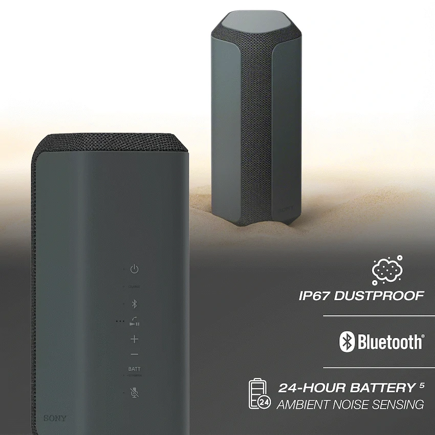 Sony SRS-XE300 (Dark Grey) Portable Wireless Speaker - Image 3