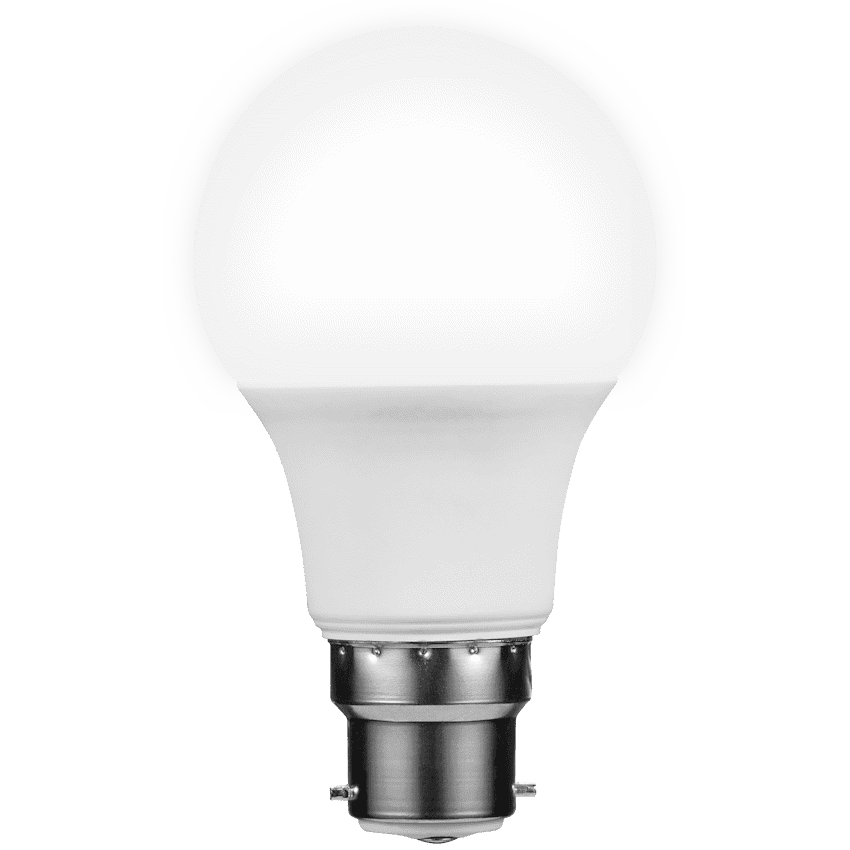 Switched 7w A60 Light Bulb B22 - Cool White - Image 3