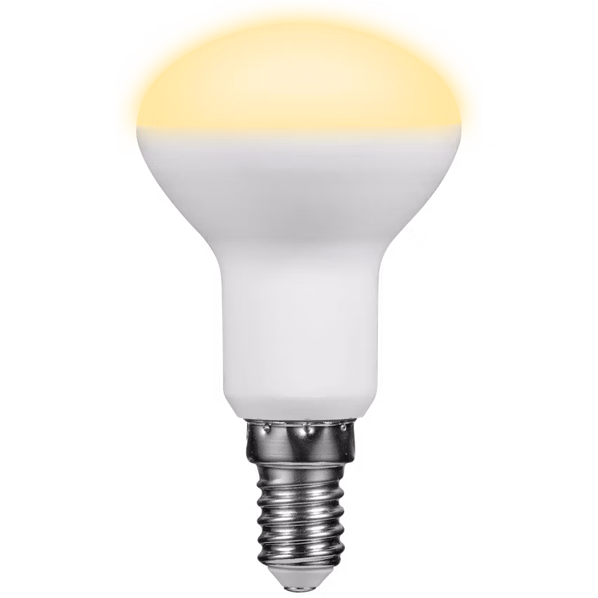 Switched 5w R50 LED Light Bulb E14 - Warm White - Image 3