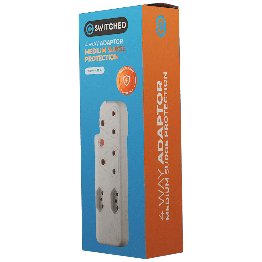Switched 4-Way Medium Surge Adaptor - Image 3