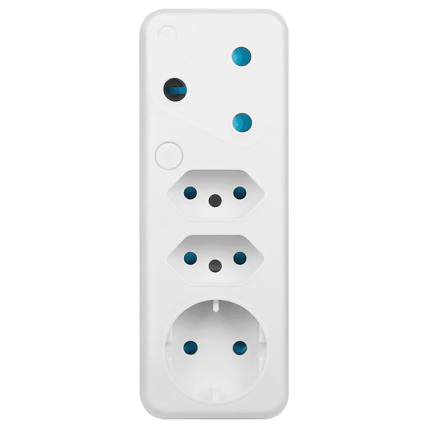SWITCHED 4 Way Schuko Adaptor - Image 3