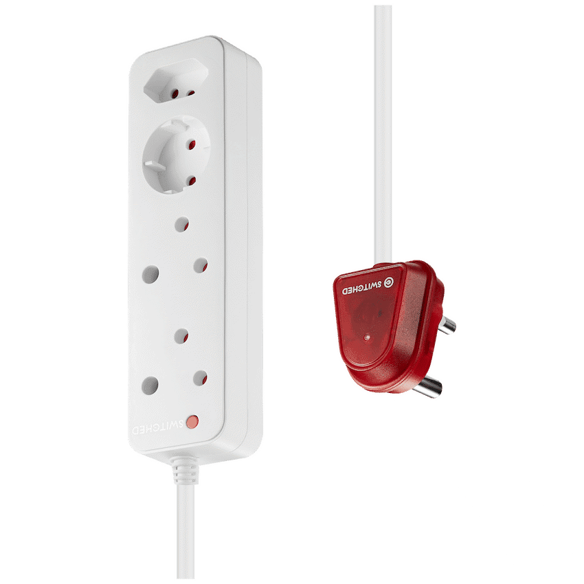 Switched High Surge 4-Way Multiplug 5m 1140J - Image 3