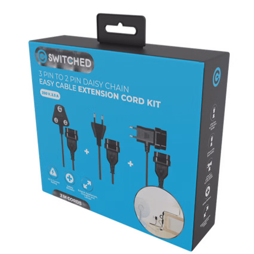 Switched Easy Cable Extender Daisy Chain Kit 6m Total - Image 3