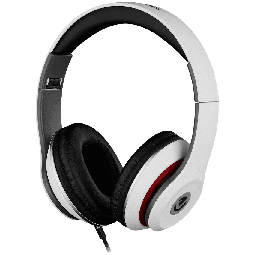 Volkano Falcon Series Headphones with Microphone - White - Image 3