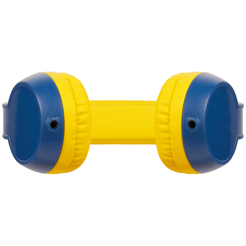 Volkano Sidekick Series Wired Kiddies Headphones with Share Port - Yellow/Blue - Image 3