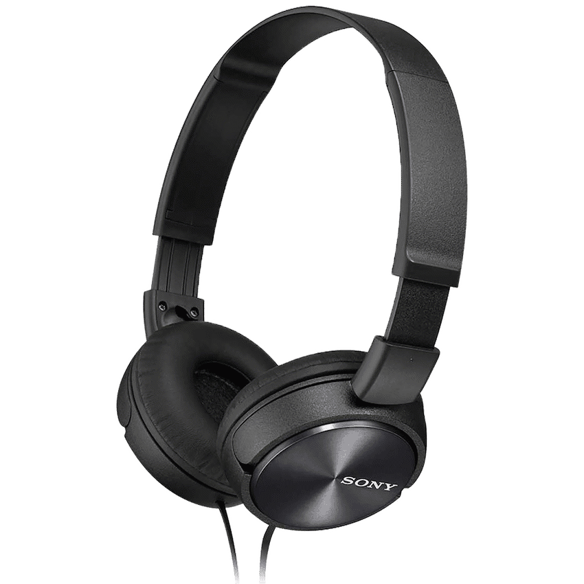 Sony MDR-ZX310AP (Black) Folding Aux Headphones with Mic - Image 3