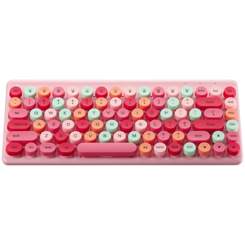 Volkano Paradigm Series Mouse and Keyboard combo - Pink - Image 3