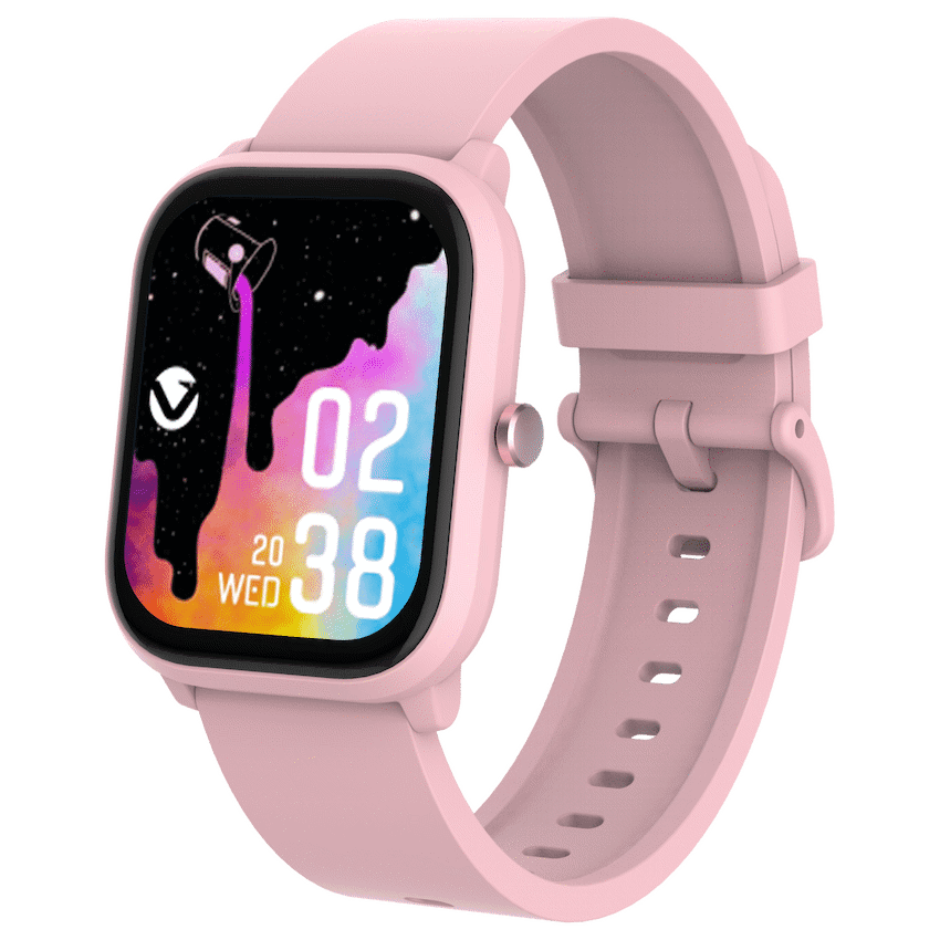 Volkano Vivo Series Kids Smart Watch - Pastel Pink - Image 3