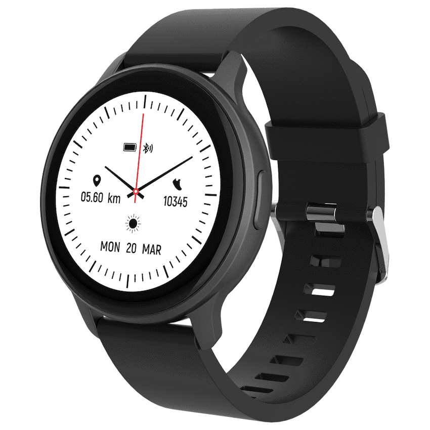 Volkano Active Tech Trend series Watch with heart rate monitor - Black - Image 3