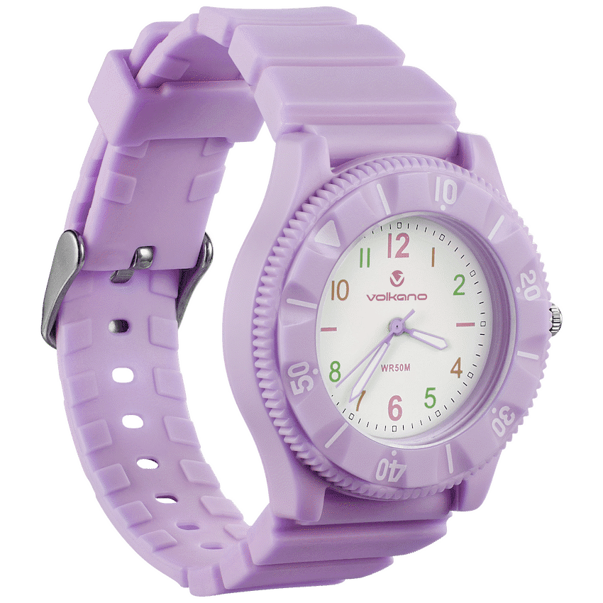 Volkano Mallow Series Kids Analogue Watch - Purple - Image 3