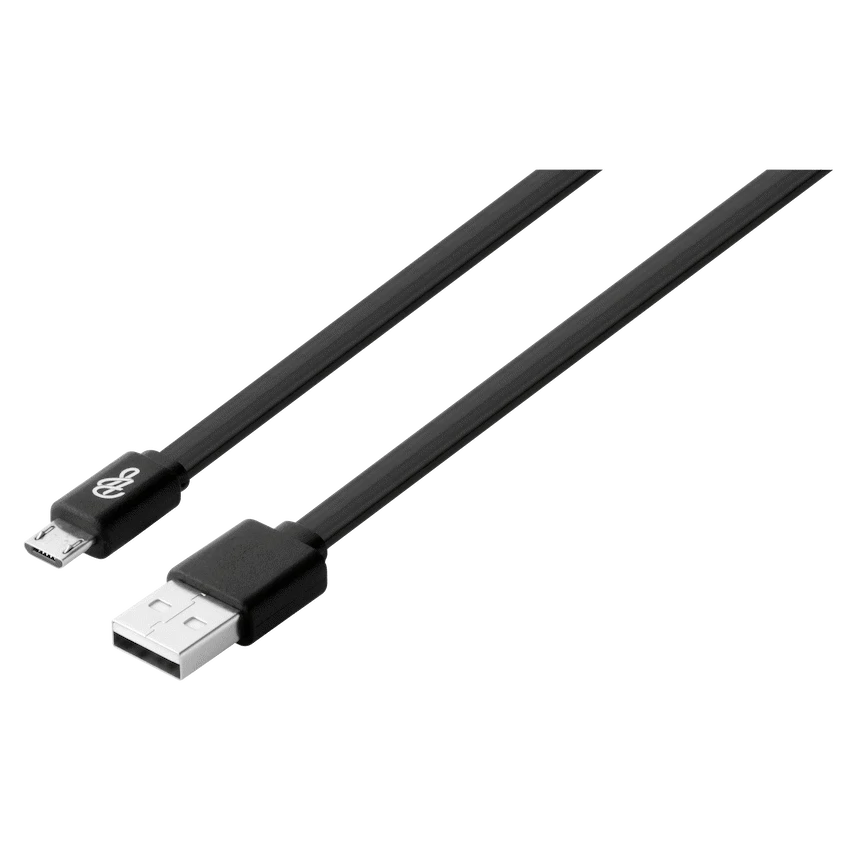 Pro Bass Energize Series Packaged Micro USB Cable - Black - 1.2m - Image 3